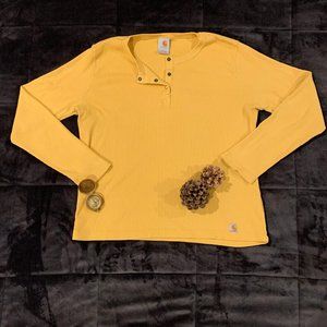 Yellow Carhartt Cotton Top (Fits Like Medium)